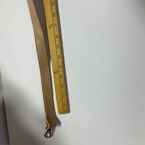 Cream with Tan Flower Print Purse Crossbody / Shoulder - Picture 15 of 15